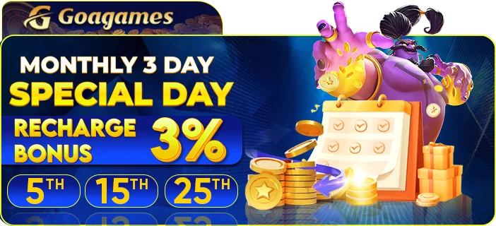 5-15-25 recharge bonus 3%